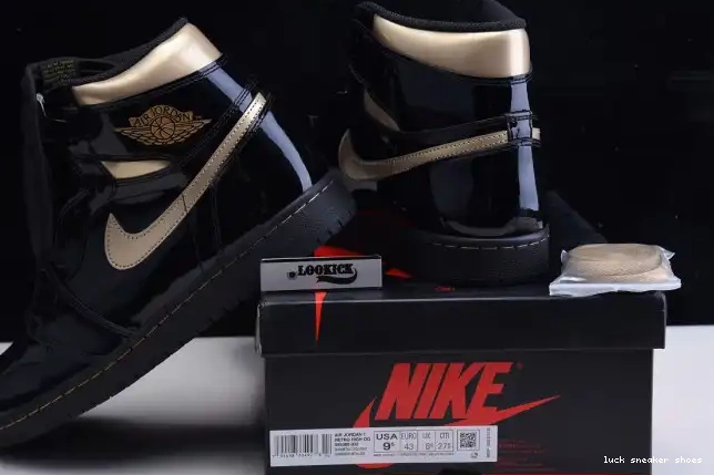 Reps LUCY 555088-032 AIR (2020) METALLIC GOLD RETRO 1 JORDAN BLACK HIGH 0607